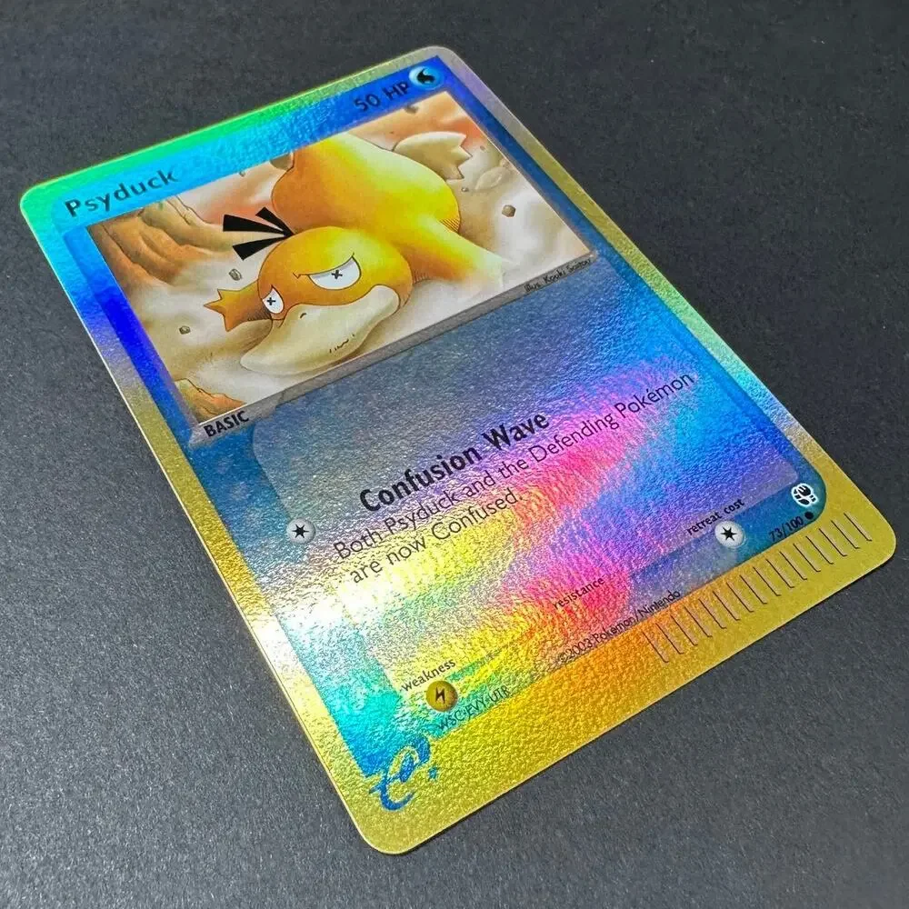 Pokemon TCG Psyduck EX Sandstorm 73/100 Reverse Holo Near Mint